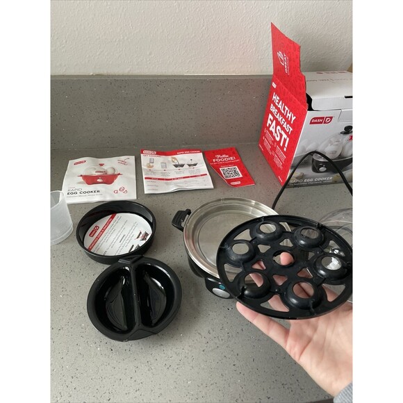 DASH Rapid Egg Cooker: 6 Egg Capacity Electric Egg Cooker for Hard Boiled Eggs - Picture 9 of 11